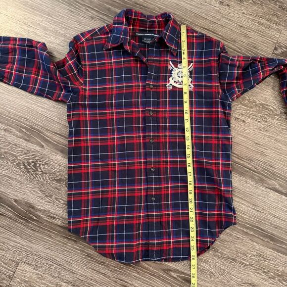 Ralph Lauren Sport Vintage Flannel Plaid Button Up - Picture 8 of 9